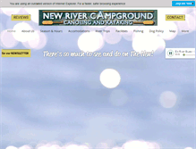 Tablet Screenshot of canoeingthenew.com